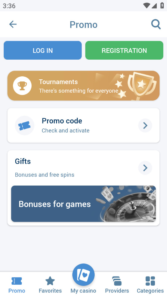 Application mobile du jeu principal du bookmaker 1xbet - screen 3