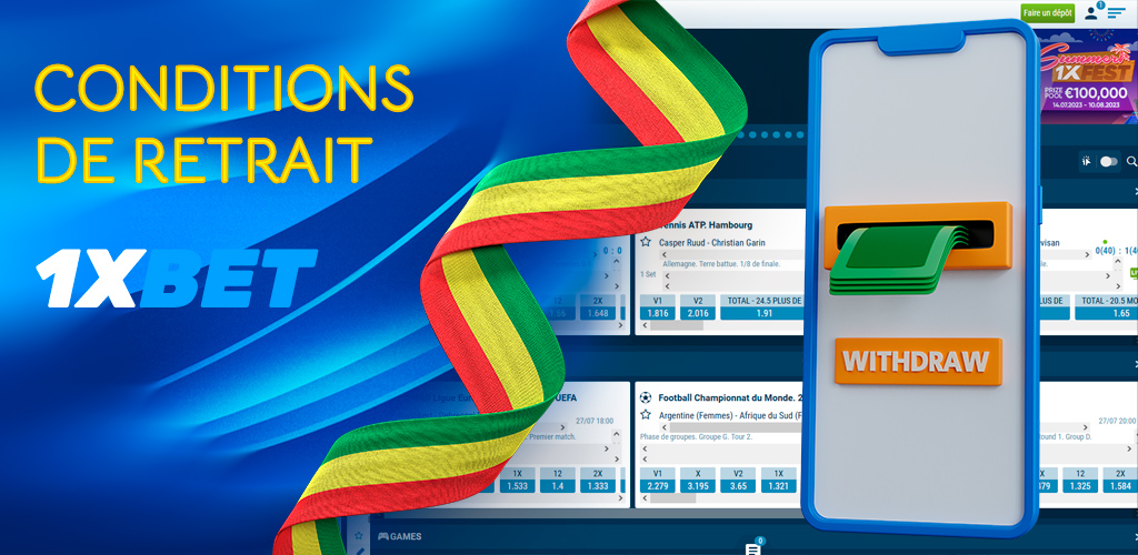 Règles et Modalités pour les Retraits sur 1xBet