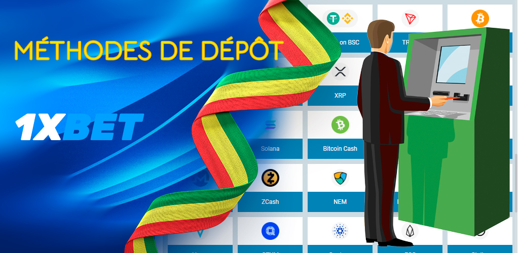 Méthodes de paiement pour dépôts et retraits au Sénégal.
