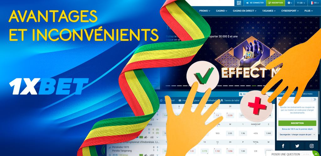 Voici un aperçu détaillé des avantages et des inconvénients de 1xBet que vous devez prendre en compte.
